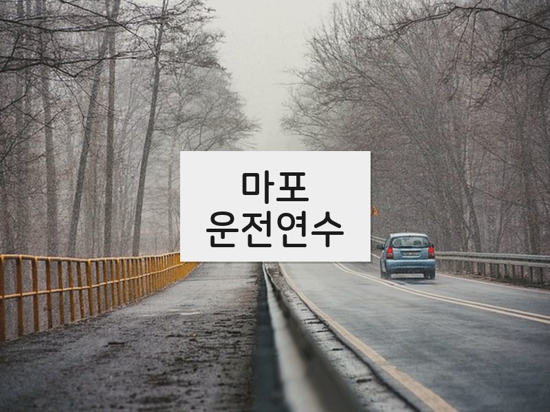 마포운전연수 후기