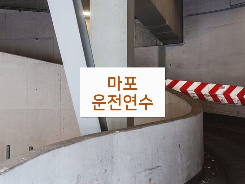마포운전연수 후기